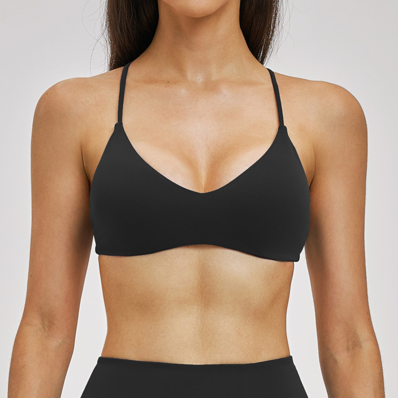 Backless Yoga Bra Gym Women Sp - Sports Bra Racerback review and price